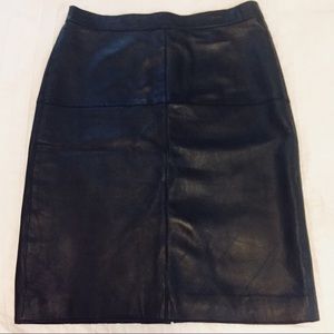 Isaac Misrahi for Target Leather Skirt